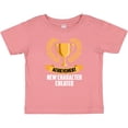 thumbnail image 3 of Inktastic Achievement Unlocked New Character Created White Text Boys or Girls Baby T-Shirt, 3 of 5