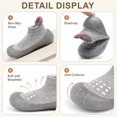 thumbnail image 5 of Meckior Baby Sock Shoes Baby Walking Shoes Infant Non-Slip Breathable Slippers Soft Rubber Sole Sneakers for Baby Boys Girls, 5 of 11