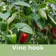 thumbnail image 4 of 10 Pack Tomato Hooks with Rope, Tomatoes and Cucumbers, Greenhouses for Other Vegetables, 4 of 5