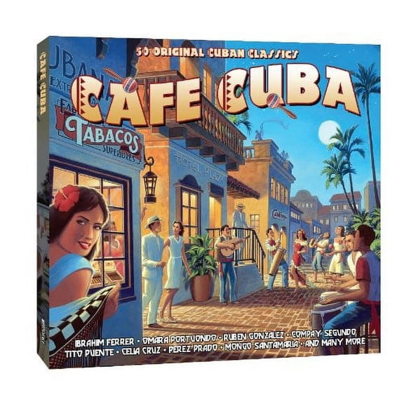 Various Artists - Cafe Cuba: 50 Original Cuban Classics / Various - Music & Performance - CD