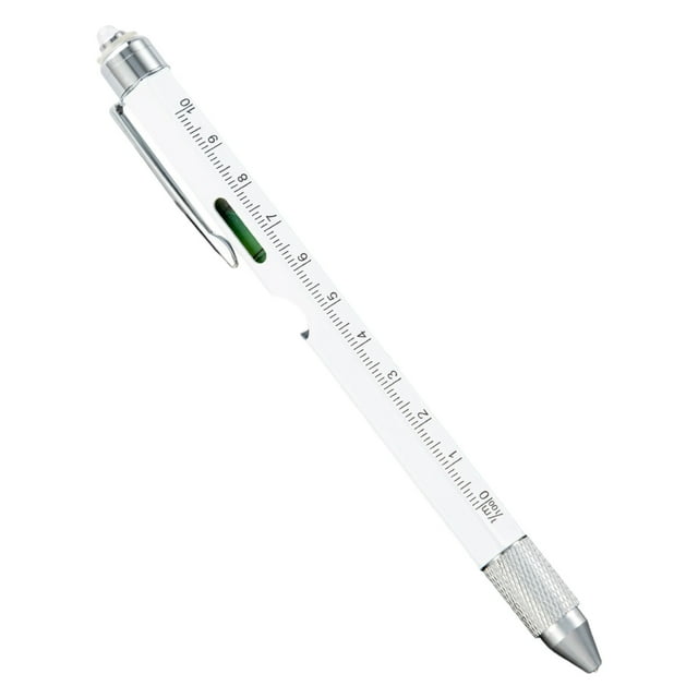 Linnome 9 In 1 Multitool Pen with LED Light Cool Gadgets for Men Adults Home Office Gift Gadget Needs