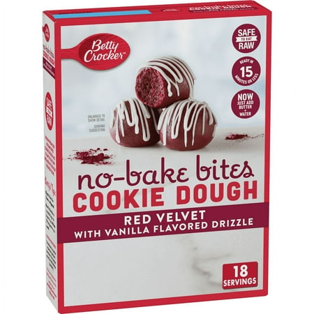 Betty Crocker Red Velvet No-Bake Cookie Dough, 12.2 oz