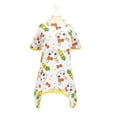 thumbnail image 1 of Pet Clothes Eye-catching Wear Resistant Polyester Puppy Cartoon Print Rompers Pet Garment for Daily Wear, 1 of 8