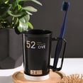 thumbnail image 4 of 2x vaso de baño taza de cepillo de dientes con asas para amigos, 4 of 9