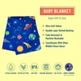 thumbnail image 5 of Wildkin Baby Plush Velour Blanket for Girls and Boys (Out of this World Blue), 5 of 6