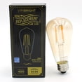 thumbnail image 5 of Viribright® ST19 LED Bulb, Filament, Energy Star, Amber 2200K (12-Pack), 5 of 9