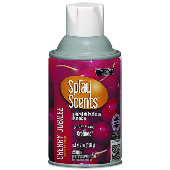 Champion Sprayon SPRAYScents Metered Air Freshener Refill Cherry Jubilee 7oz Aerosol 12/CT 5181