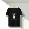 thumbnail image 1 of Camisetas para mujer, camisa femenina, ropa para mujer, camiseta básica, Tops de manga corta para trabajo, vacaciones, mochilero, oficina en la calle Negro, 1 of 10