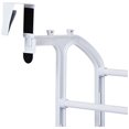 thumbnail image 2 of Whitmor 6780-4678-WHT 22.5 x 48.75 in. White Over the Door Shoe Rack, 2 of 4