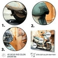 thumbnail image 3 of Designart "City Explorer Beige Scooter wall art" Transportation Floater Framed Canvas Art Print, 3 of 7
