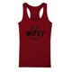 thumbnail image 2 of Gibobby Chaleco sin mangas Impreso Tops Casual Mujer Camiseta Blusa O-cuello Blusa de mujer(Vino,CH), 2 of 5