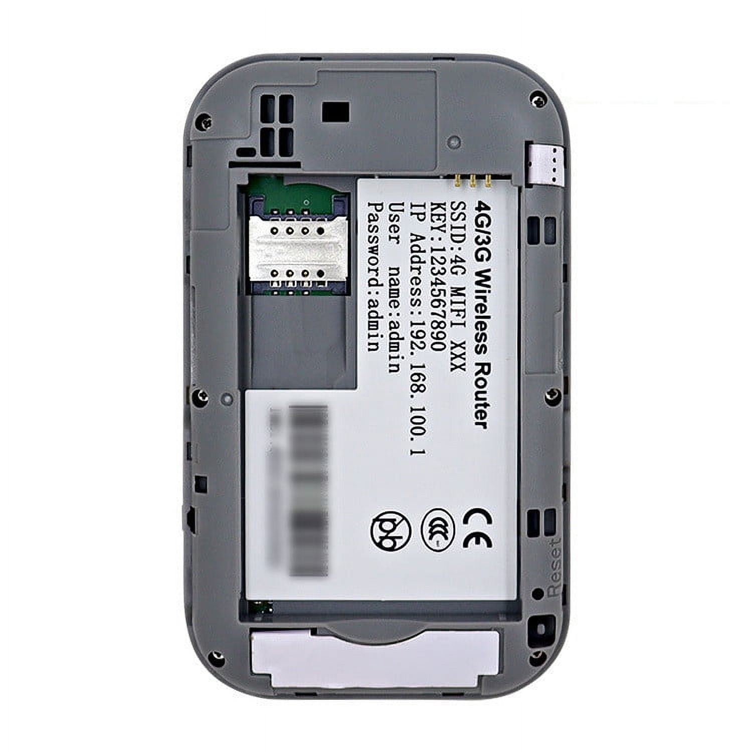 Floleo Mobile Hotspot Portable WiFi Router, High Speed Wireless Internet Hotspot for Travel, Car, and Outdoor Use – SIM Card Compatible Pocket WiFi with Long Battery Life
