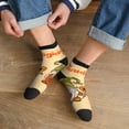 thumbnail image 3 of Naloa Gnomes Happy Thanksgiving Ankle Socks for Women Non Slip Socks No Show Socks Classic Low Cut Casual Socks Casual Socks, 3 of 7