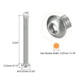 thumbnail image 2 of 1/4-20x2-3/4" Button Head Socket Cap Screws, 10 Pack 304 Stainless Steel Screws, 2 of 5