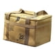 thumbnail image 4 of Bolsa de almacenamiento para acampar, bolsa de mano utilitaria, bolso de viaje de tela Oxford multifuncional. Caqui, 4 of 9