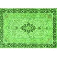 thumbnail image 1 of Ahgly Company Indoor Rectangle Medallion Green Traditional Area Rugs, 7' x 10', 1 of 1
