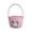 Pink, variant on Halloween Baskets, 9x14'' Bucket Cotton Rope Woven Boo Baskets Halloween Candy Bucket Pumpkin Basket for Girl/Boy Snack Grocery Bags for Party Favor - Blue