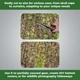 thumbnail image 4 of Camo Netting 3D Leafy Camouflage Net for Hunting, Tree Stands Concealment, Traping, Sunshade, Decoration, Shooting, Paint Ball and More, 5 ft X 12 ft (Green Leaf), 4 of 7