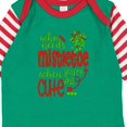 thumbnail image 4 of Inktastic Who Needs Mistletoe when You're This Cute Christmas Boys or Girls Long Sleeve Baby Bodysuit, 4 of 5