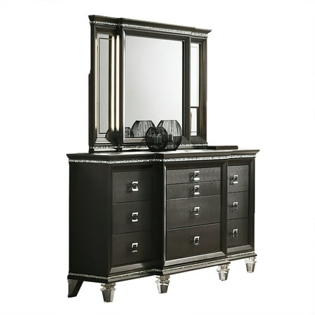 Bellagio 10 Drawer Dresser & Mirror (First In Best Dressed Origin)