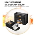 thumbnail image 4 of Sac de Rangement pour Batterie LiPo Étui de Protection Anti-Explosion pour Accessoires DJI Mini 3 Pro, 4 of 8