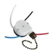 thumbnail image 4 of BELOVING Pull Chain Switch Multifunctional Replacement Part Wall Lamps 3 Speed 4 Wire Bronze, 4 of 8