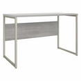 thumbnail image 1 of Pemberly Row 48W x 24D Computer Table Desk in Platinum Gray - Engineered Wood, 1 of 13