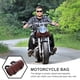 thumbnail image 3 of BESTYASH Bolsa De Horquilla Y Sillín Para Motocicleta En Cuero PU Marrón Para Almacenamiento Práctico, 3 of 6