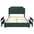 thumbnail image 5 of Furniture of America Landhill Glam Fabric Upholstered Bed, 5 of 5