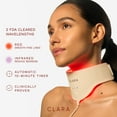 thumbnail image 4 of Clara Red Light Therapy Neck Mask, Silicone, Collagen Boosting Anti-Aging for Smoother, Firmer, Radiant Skin, 4 of 6