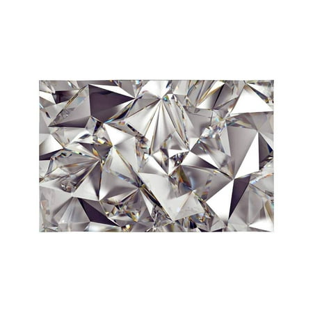 Mkhert Funny Luxury 3d Abstract Crystal Diamond Placemats Table