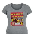 thumbnail image 3 of Marvel Iron Man - Racing - Maternity Scoop Neck Graphic T-Shirt, 3 of 5
