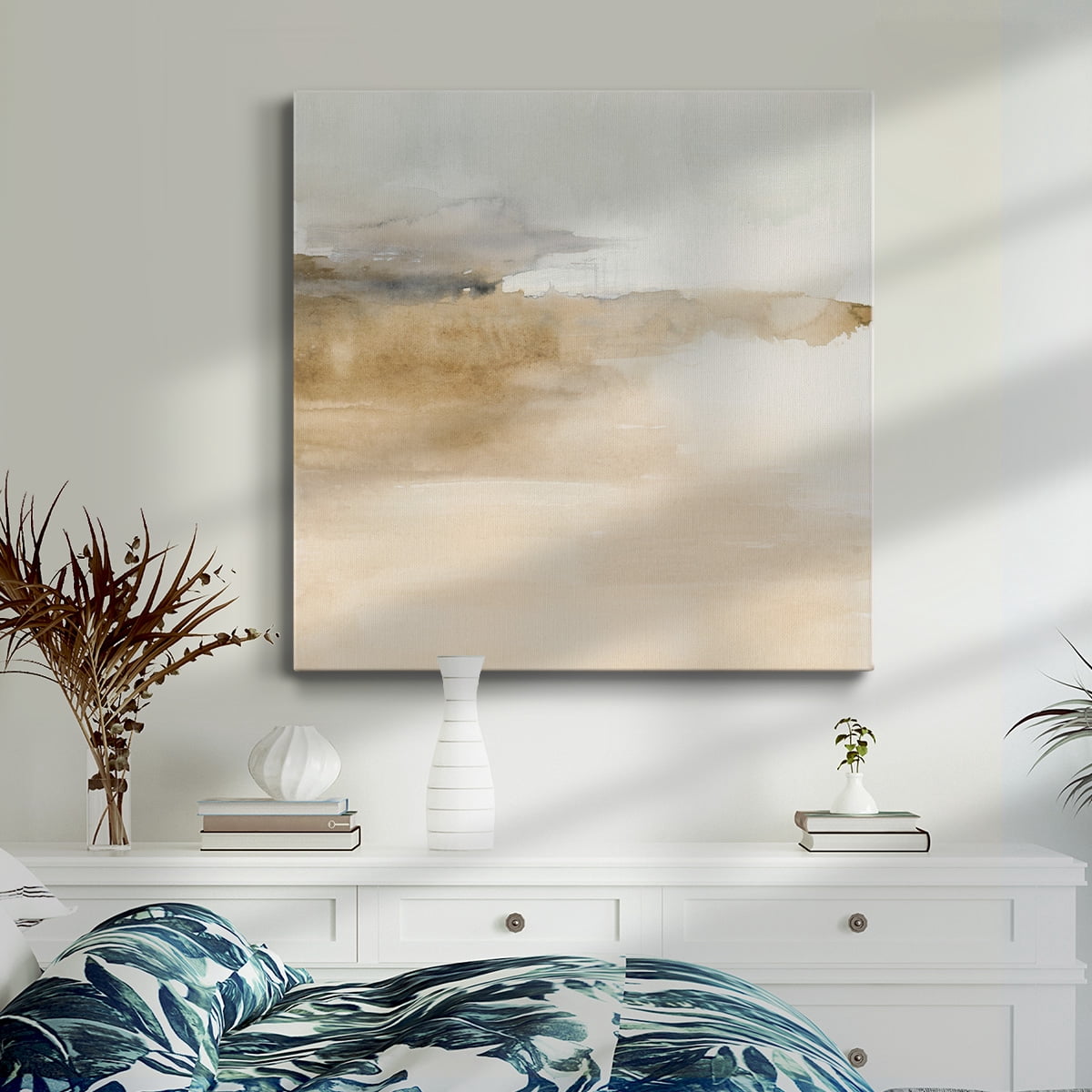 Wexford Home Cinnamon Shores II-Premium Gallery Wrapped Canvas, 16" x 16" - Ready to Hang