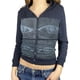 thumbnail image 1 of VISgogo Girls Sudadera con Capucha de Manga Larga, Verano Otoño Señoras Estilo de Ocio Impresión Abstracta Abrigo con Cremallera Tops Delgados con Capucha VISgogo moda, 1 of 9