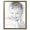 thumbnail image 2 of ArtToFrames 32" x 40" Black Panel With Gold Lip Picture Frame, 32x40 inch Multi Wood Poster Frame (WOM-5092),  Pack, 2 of 7