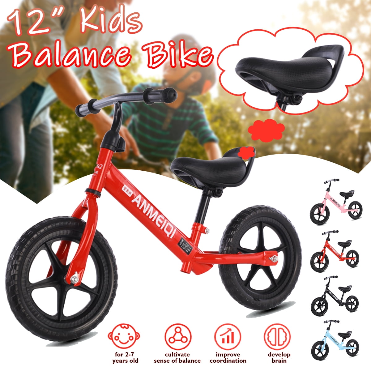 bike balance training handle