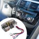 thumbnail image 4 of Kenally Convertidor de Audio para coche de 12V, adaptador de línea de alta a baja frecuencia RCA, convertidores de nivel de altavoz, adaptadores Paneles de instrumentos para automóviles Kenally VI003811-00, 4 of 5