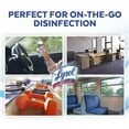 thumbnail image 4 of Lysol To Go Travel Size Disinfectant Spray, Crisp Linen, 1.5 fl oz, 4 of 7