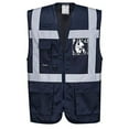 thumbnail image 2 of Portwest UF476 Iona Executive Safety Vest Navy, XX-Large, 2 of 2