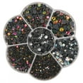 thumbnail image 1 of Diamantes de imitación Glue de Vidrio Flat Fish Rhinestones para Artes de Umas Decoración de la Caja del Teléfono, 1 of 7