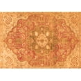 thumbnail image 1 of Ahgly Company Indoor Rectangle Medallion Orange Traditional Area Rugs, 7' x 10', 1 of 1