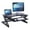 Black, variant on Rocelco Standing Desk Converter 32 Inch Adjustable Height Riser, Black