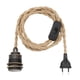 thumbnail image 3 of Lamp Power Cord,Lamp Power Cord Retro Pendant Light,Lamp Cord with Foot Switch Plug Hanging,Lamp Light On off Stripped Ends Lantern Cable,Extension Cords Push Switch Floor Lamps,On Off Black jinwen Cable de alimentación de la lámpara, 3 of 7