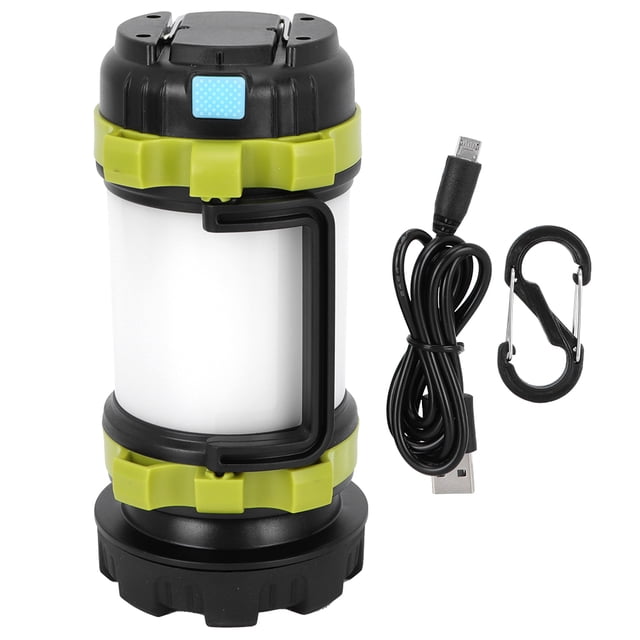 Linterna de camping Higoodz multifuncional LED portátil recargable para acampar