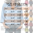 thumbnail image 3 of Nestiefly Cotton Linen Tops for Women Gauze 3/4 Sleeve V Neck Oversized Button Down Blouses Loose Fit Casual Summer Office Clothes 2026 Blue XL, 3 of 4