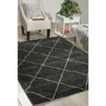 thumbnail image 4 of Nourison Brisbane Trellis Charcoal 5' x 7' Area Rug, (5x7), 4 of 4
