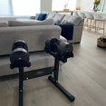 thumbnail image 2 of Gym Army - Support d'Haltère Ajustable Nuobell - (Compatible avec les versions de 50 Lb, 80 Lb, 22 kg, 36 kg), 2 of 6