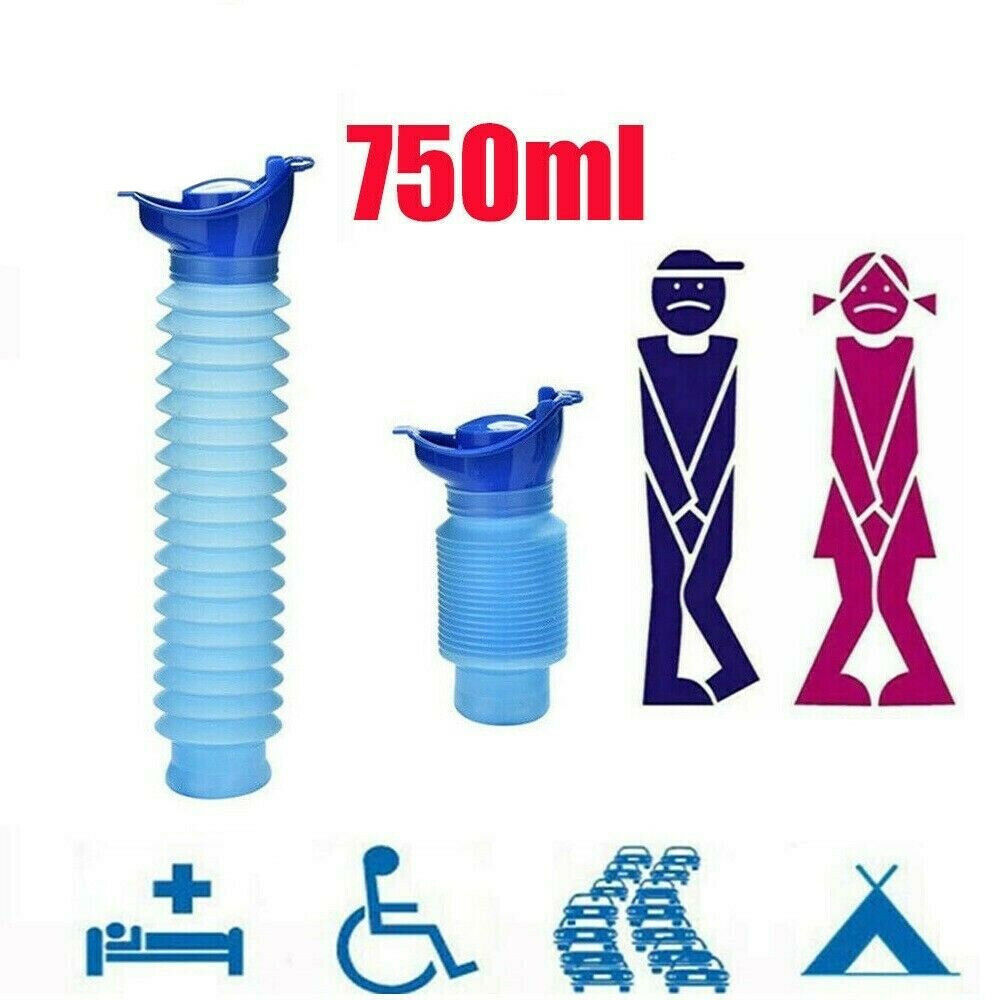 Male Female Portable Urinal Travel Camping Car Toilet Pee Bottle