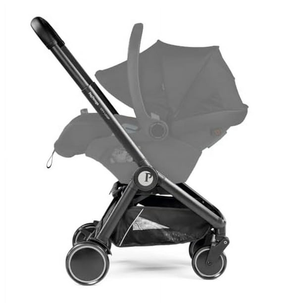 Combo de cochecito y asiento infantil para automóvil City Loop de Peg Perego - Solo estructura | Sistema de viaje compacto desde bebés hasta niños pequeños | Apto para viajes aéreos | Compatible con t