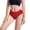 Red, variant on ZNQHFRE_Women Plus Size High Waist Pure Cotton Briefs, Breathable High Stretch Wide Crotch Panties_Red_XL